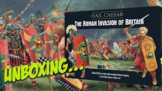 The Roman Invasion of Britain | Warlord Games Hail Caesar starter set | Unboxing