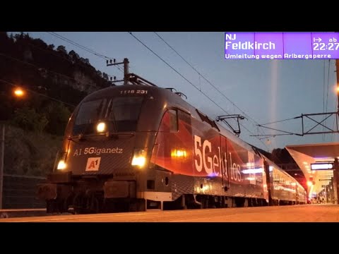 NJ 447 nach Wien Hbf Autoreisezug in Fk