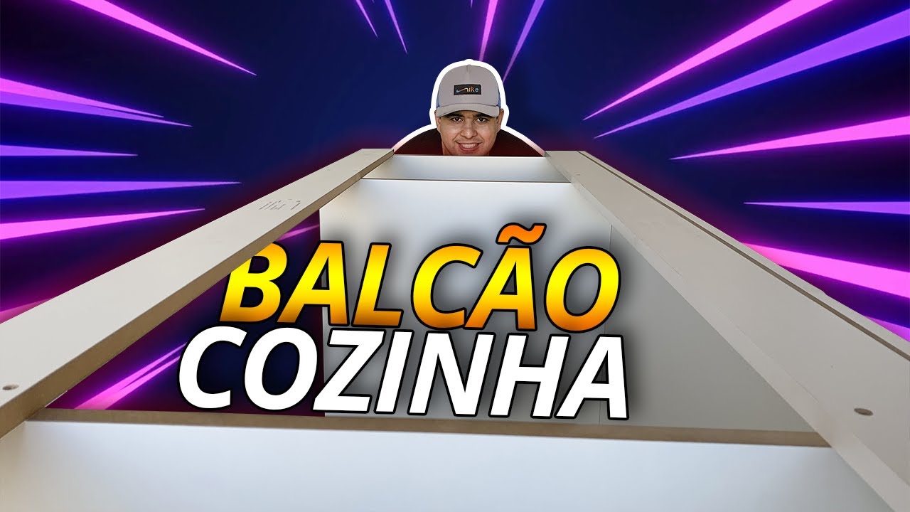 Como fazer BALCÃO de COZINHA de uma forma *FÁCIL* | Marcenaria 4.0