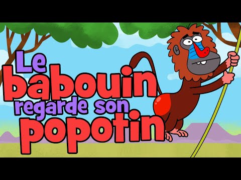 Chanson du babouin - Danse du singe pour enfants | Hourra Chansons Pour Enfants