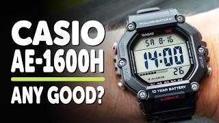 #CASIO AE-1600H (3570) Review | The Everyday Digital Watch with Serious Value!