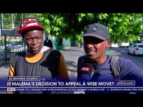 SA Morning SoapBox Is Malema's decision to appeal a wise move?