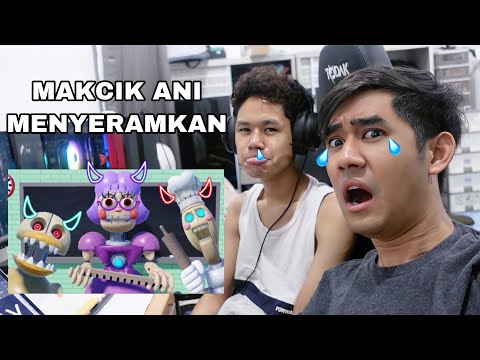 MAKCIK ANI MENYERAMKAN 😭 ESCAPE MISS ANI-TRON'S DETENTION (SCARY OBBY) ROBLOX 😱