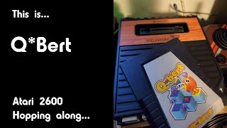 This is Q*Bert for the Atari 2600