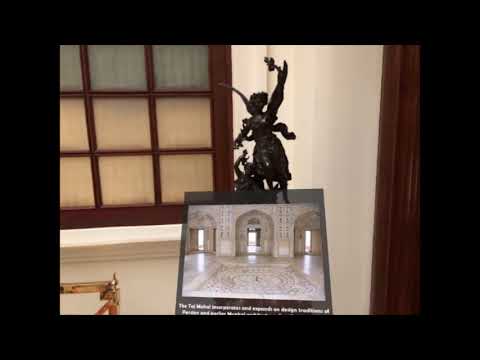 Taj Mahal Interior AR