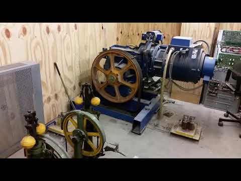 Otis 18ATF 2,5 m/s elevator machine and flyball gouvernor