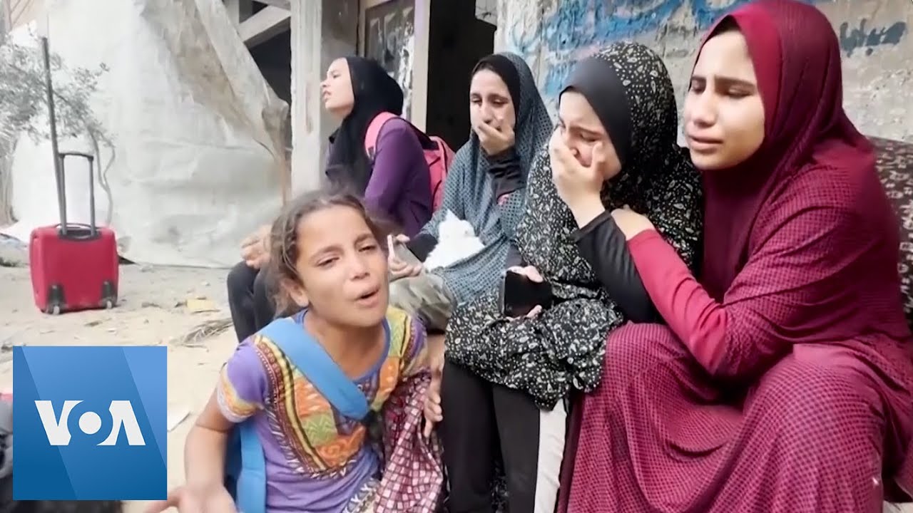 Rescuers Search for Survivors After Airstrike on Gaza Refugee Camp | VOA News
