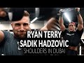 Ryan Terry & Sadik Hadzovic - Shoulder Workout in Dubai