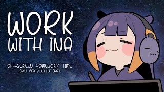 【Work With Ina】 Chitchat & Snacks & Work (3:54:27) Thumbnail for 【Work With Ina】 Chitchat & Snacks & Work (3:54:27)