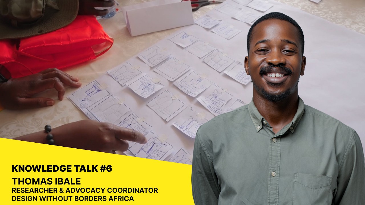 Thomas Ibale, Research & Advocacy Coordinator, Design Without Borders Africa - HD Knowledge Talk #6