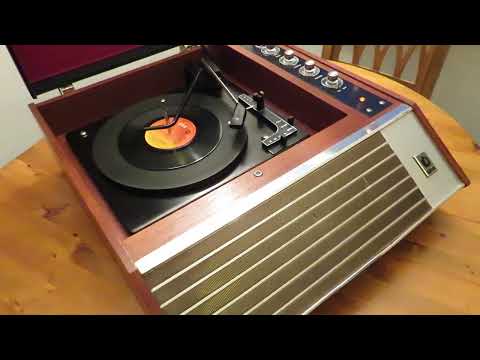 Ultra Record Player with BSR Auto Changer Model 6043. (Serial Number: 012072)