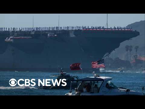 USS Abraham Lincoln returns to San Diego after historic 10-month deployment