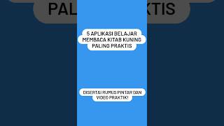 Download lagu 5 Aplikasi Belajar Membaca Kitab Kuning Paling Praktis: disertai rumus & video #shorts #dosenpenulis mp3