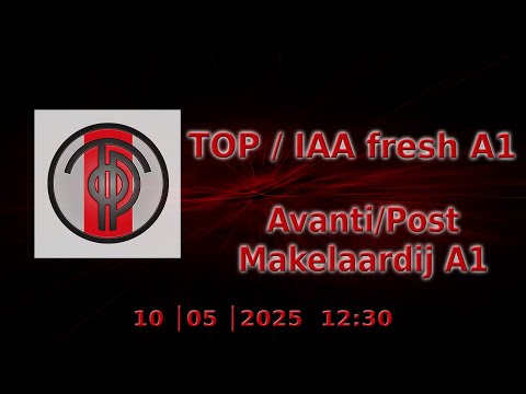 TOP/IAA fresh A1 - Avanti/Post Makelaardij op Zaterdag 10 mei 2025 om 12:30
