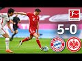 FC Bayern Celebrates Goal Festival | Bayern München - Eintracht Frankfurt | 5-0 | Highlights | MD 5