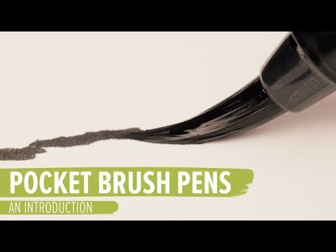 Pocket Brush Pen Intro