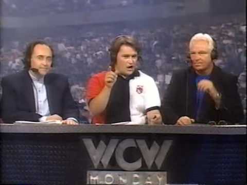 (7.28.1997) Road to Road Wild '97 Part 15 - Broadcast Booth talks to JJ Dillon on the phone