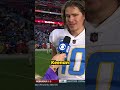 Justin Herbert discusses making history against the Cardinals? #shorts #chargers