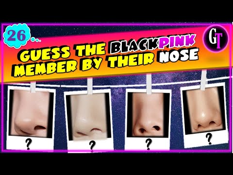 GUESS THE BLACKPINK MEMBER BY THEIR NOSE Video