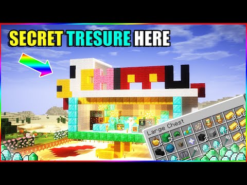 I found secret treasure in BeastBoyShub mincraft world | minecraft hindi gameplay