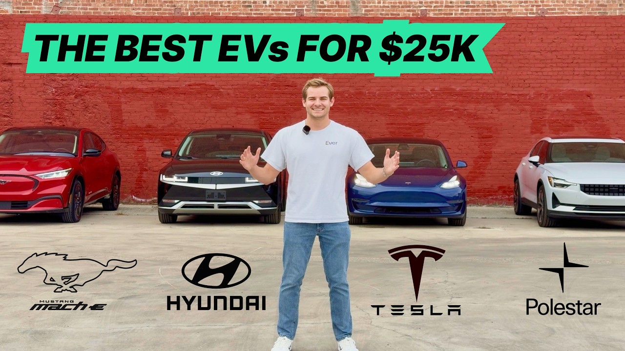 Used Tesla Model 3, Hyundai Ioniq 5, Ford Mustang Mach-E and Polestar 2
