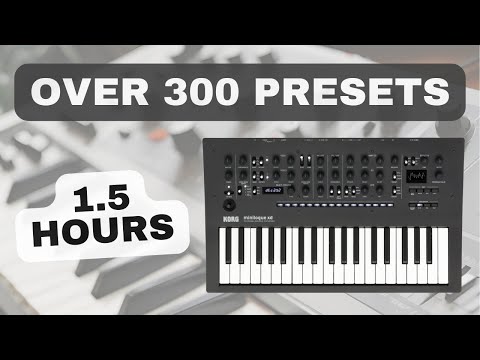 Korg Minilogue XD – Over 300 Presets | 1.5 Hours Synth Exploration [Sound Demo]