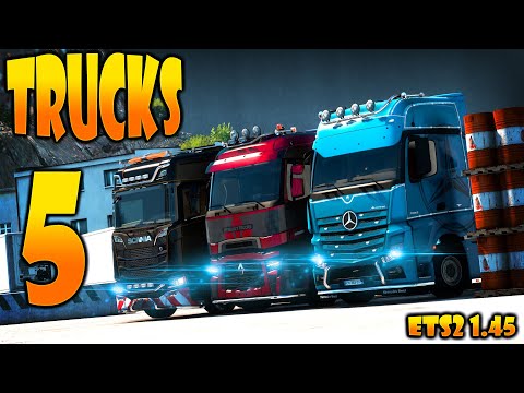 5 BEST + FREE COOLEST ETS2 TRUCKS | ETS2 mods