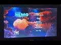 Opening To Finding Nemo 2004 UK DVD