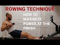 Indoor Rowing Technique: Handle Draw