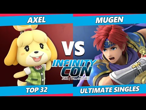 Infinity Con 2021 Top 32 - Mugen (Roy) Vs. Axel (Isabelle) SSBU Ultimate Tournament