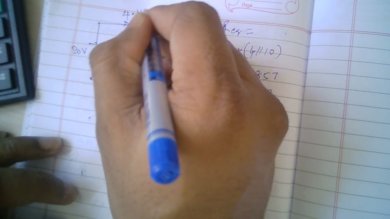 P4 - Solve DC network with KVL and KCL