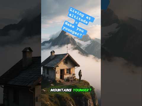 Time Moves Slower in the Mountains? #facts #didyouknow #funfacts
