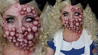 Mutated Monster Alice in Wonderland SFX Makeup Tutorial