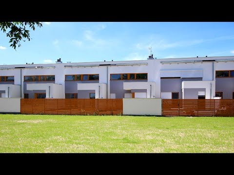 We are viewing a 74 m2 apartment in a FORMA terraced house - Leśna Polana Estate, Dąbrówka