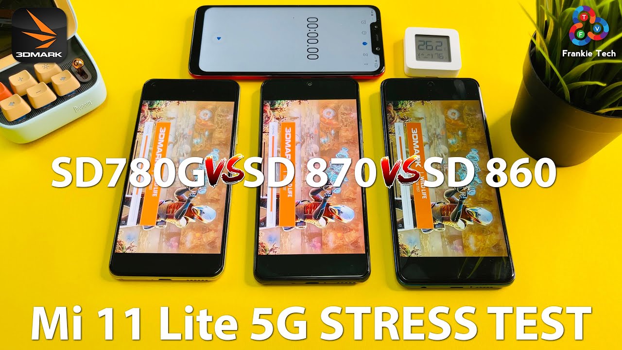 Mi 11 Lite 5G vs POCO F3 vs POCO X3 Pro WILD LIFE STRESS TEST