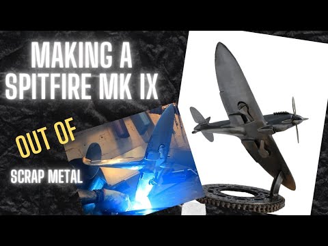 Spitfire Mk IX - 100% reclaimed materials