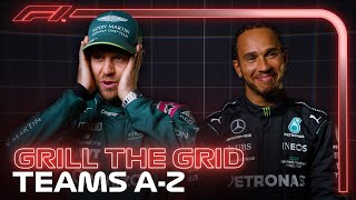 Grill The Grid 2021: Teams A-Z
