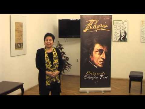 BELGRADE CHOPIN FEST 2013 - ECHOES / ODJECI, prof. Jokut Mihailović