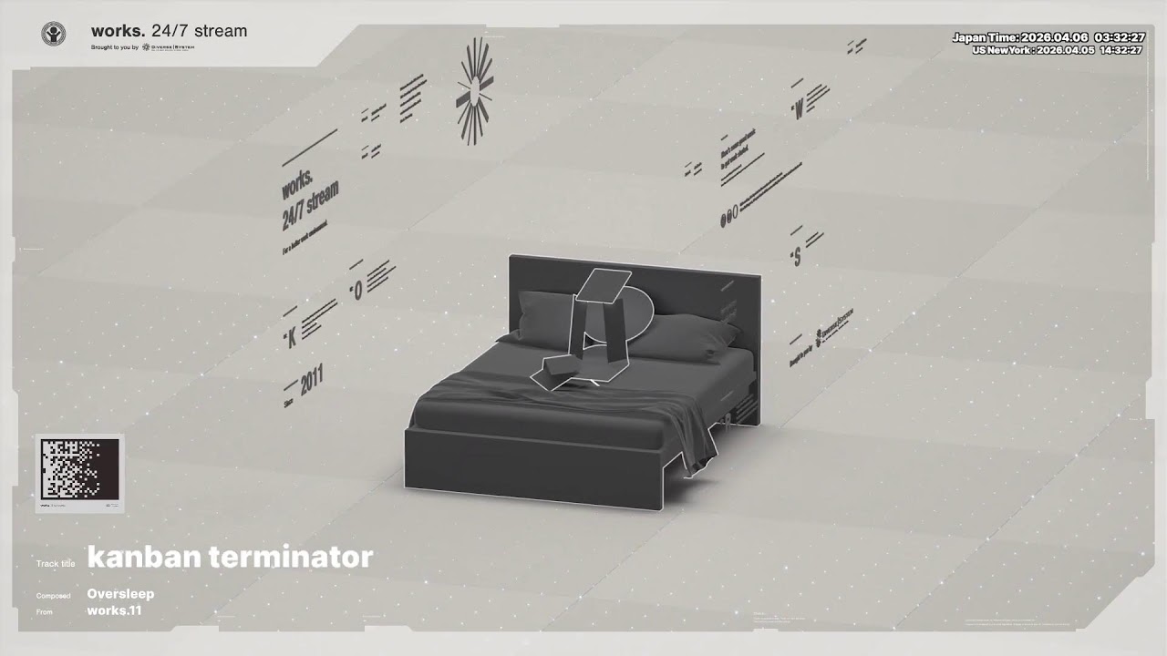 "works." 24/7 stream : work music radio