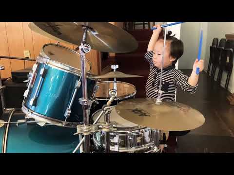 20-Month-Old Drummer