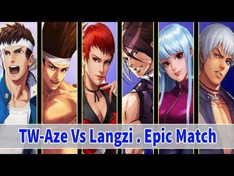 TW-Aze Vs. Langzi (浪子) ■ Kof 2002 UM Epic Match FT10 ■