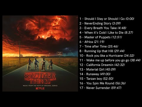 Stranger Things Best Songs Playlist - Soundtracks Compilation