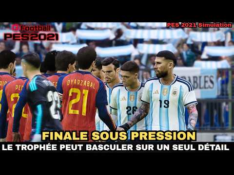 Match fermé, pression folle et un destin prêt à basculer | Mondial 2026 | Simulation PES21