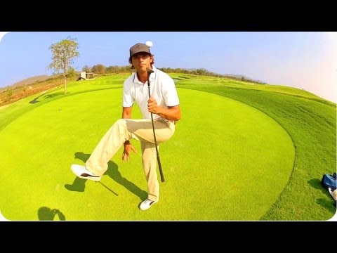 Amazing French Golf Club Trick Juggler