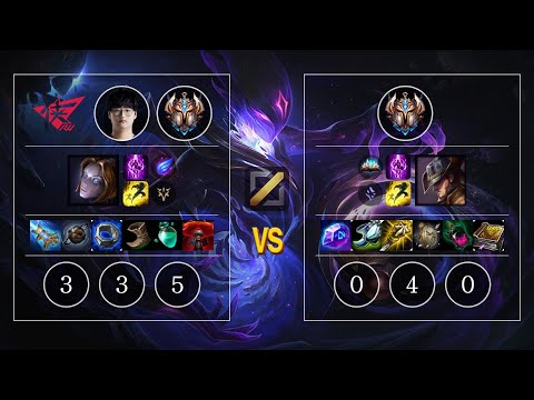 RW Ruby Orianna vs Twisted Fate Mid - KR Challenger Patch 10.11