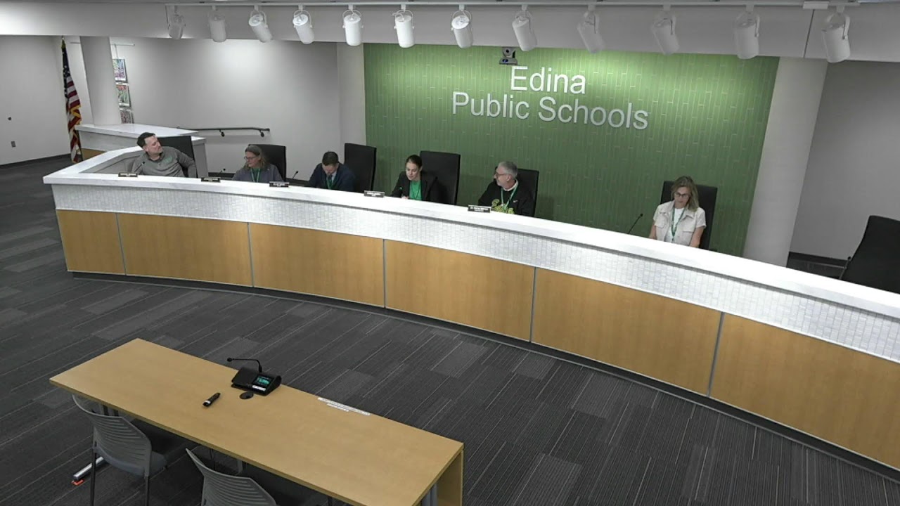 Edina Public Schools - School Board Regular Meeting, September 14th, 2026