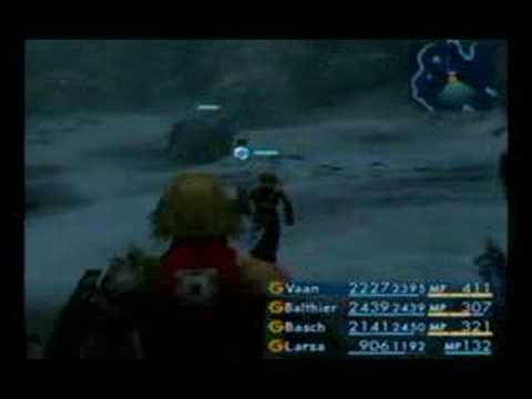 FFXII - Ode to Blue - Gameplay on Paramina Rift
