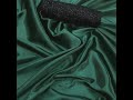 Ultra Soft Satin Silk Saree With Georgette Blouse Material