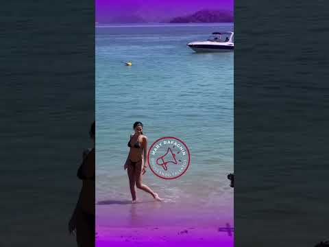 GATA! Ana castela  gravando conteúdo no Rio de Janeiro.