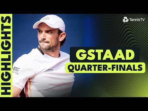 Ruud vs Cerundolo Rollercoaster; Tsitsipas, Vacherot & More! | Gstaad 2026 Quarter-Final Highlights